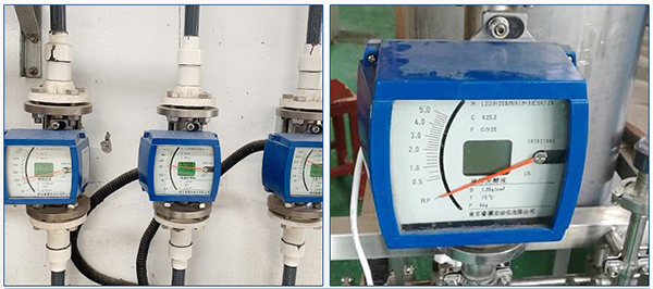 化工轉(zhuǎn)子流量計(jì)現(xiàn)場安裝使用圖